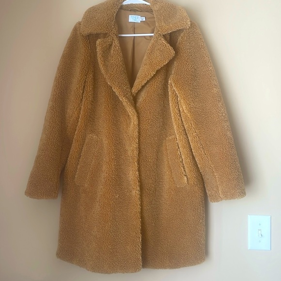Time and Tru Jackets & Blazers - long teddy winter coat